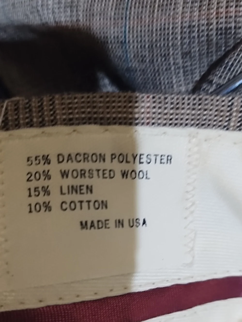 Haggar Men's Dress Pants in Light Tan